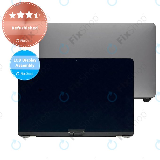 Apple MacBook Air 13" M2 A2681 (2022) - Écran LCD + Vitre avant + Coque (Space Gray) Refurbished