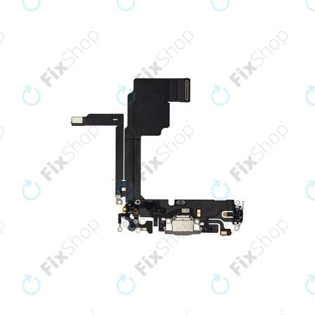 Apple iPhone 15 Pro - Connecteur de charge + Câble flexible (Natural Titanium)