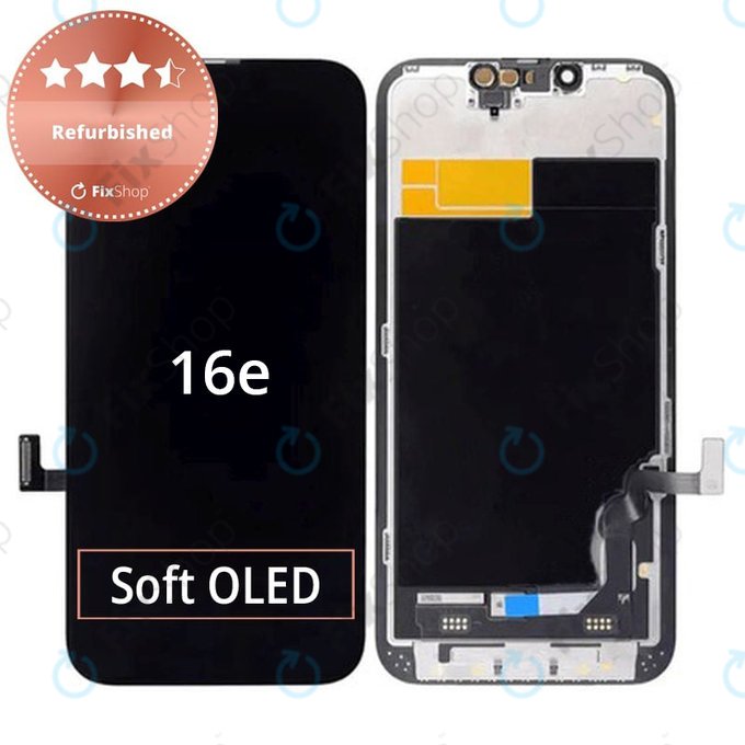 Apple iPhone 16e - Écran LCD + Ecran Tactile + Cadre Refurbished