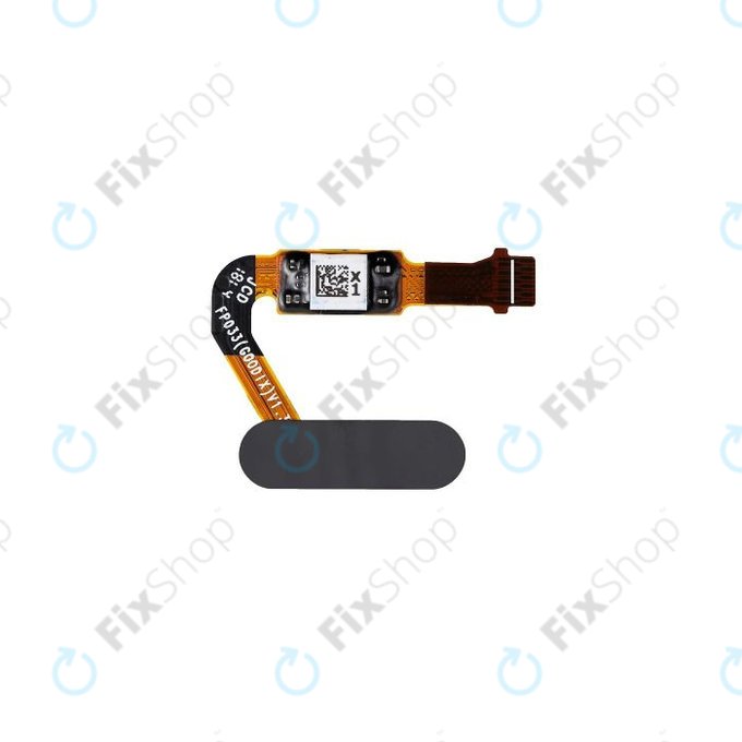 Huawei P20, Huawei P20 Pro - Bouton Home + Câble Flex (Noir)