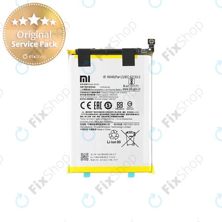 Xiaomi Redmi 9A, A1, A2 - Batterie BN56, BN5F 5000mAh - 46020000425D Genuine Service Pack