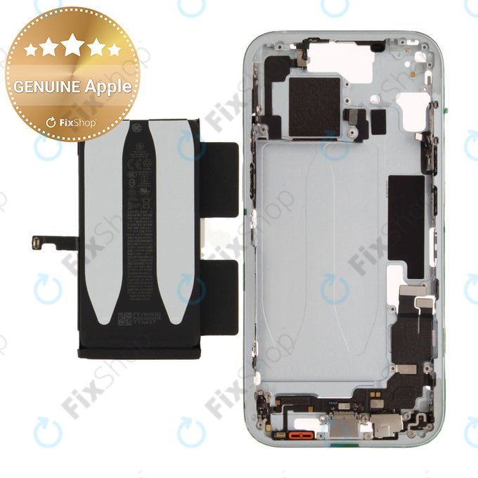 Cadre central avec batterie pour iPhone 15 | Blue | ZD076-00672 | Genuine Apple
