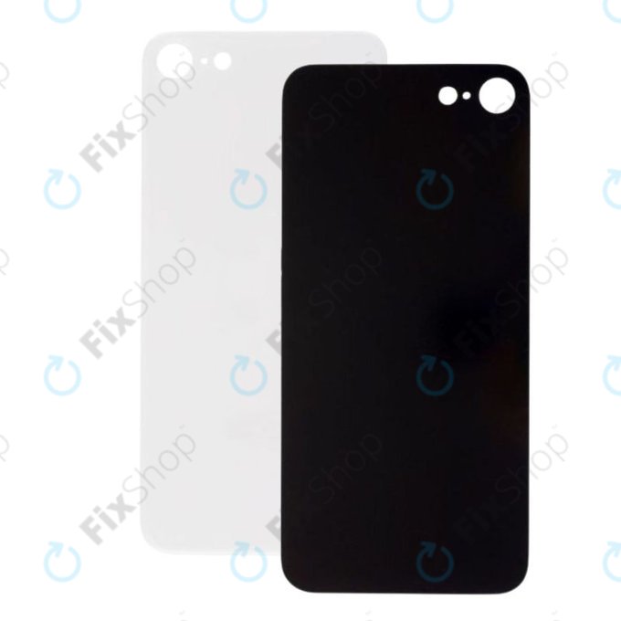 Apple iPhone SE (2e génération 2020) - Verre du boîtier arrière (blanc)