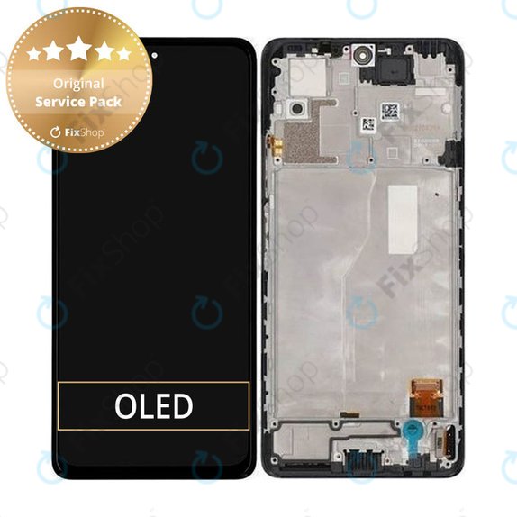 Xiaomi Redmi Note 10 Pro - Écran LCD + Ecran Tactile + Cadre (Onyx Gray) - 56000200K600 Genuine Service Pack
