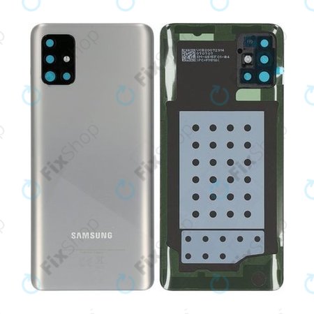 Samsung Galaxy A51 A515F - Cache batterie (Haze Crush Silver) - GH82-21653F Genuine Service Pack