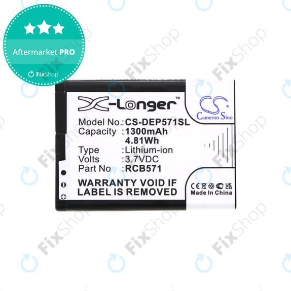 CPA Halo 11 - Batterie 1300mAh QG