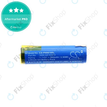 Batterie pour Oral-B Genius X, Philips HX6100 Series, 800mAh, Li-Ion, 3.7V, 3000 040 83812, HQ