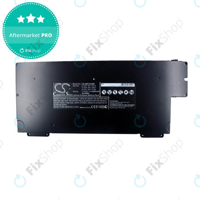 Apple MacBook Air 13 A1237 (EMC 2142) Early 2008 - Batterie A1245, A1304, A1237 5400mAh HQ