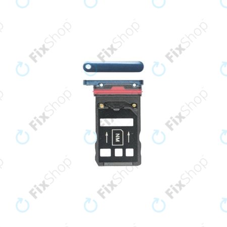 Huawei Mate 20 Pro - Tiroir SIM (Bleu) - 51661KCS