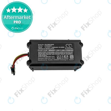 Cecotec Conga 1290, 1390, 1490, 1590 - Batterie CONG0003 Li-Ion 14.4V 3000mAh HQ