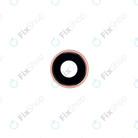 Apple iPhone XR - Objectif d'appareil photo + cadre (corail)