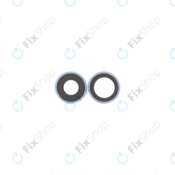 Apple iPhone 17 - Cadre d'objectif de caméra arrière (Mist Blue) - 2pcs