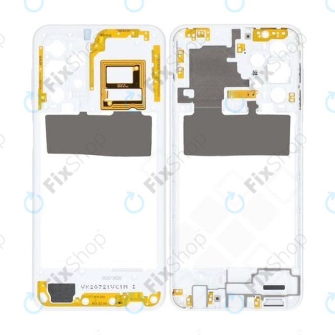Samsung Galaxy A23 A236B - Cadre central (Blanc génial) - GH98-47823B Genuine Service Pack