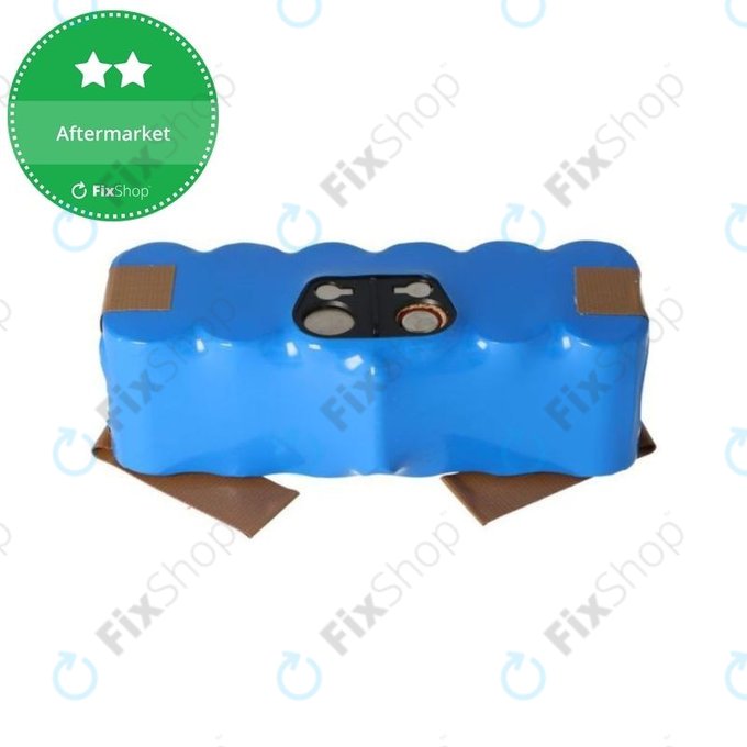 iRobot Roomba 500, 600, 700, 800, 900-series, R3, Scooba 450, Vileda 137173 - Batterie 11702, GD-Roomba-500, VAC-500NMH-33 Ni-MH 14.4V 4000mAh