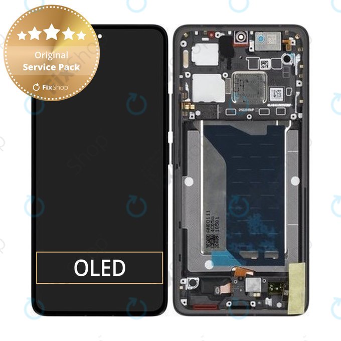 Xiaomi Poco F7 Ultra 5G - Écran LCD + Écran tactile + Cadre (Black) - 5600150O11U00 Genuine Service Pack
