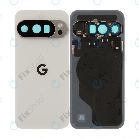 Cache batterie pour Google Pixel 10 Pro, Porcelain, G949-01420-00, Genuine Service Pack