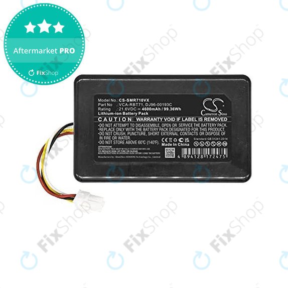 Samsung PowerBot - Batterie DJ96-00193C, DJ96-00202A 4600mAh HQ