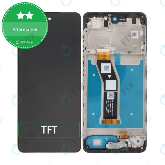 Motorola Moto G04 - Écran LCD + Ecran Tactile + Cadre (Black) TFT