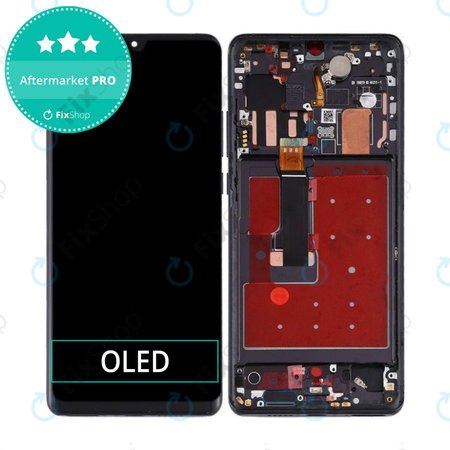 Huawei P30 Pro, P30 Pro 2020 - Écran LCD + Écran tactile + Cadre (Noir) OLED