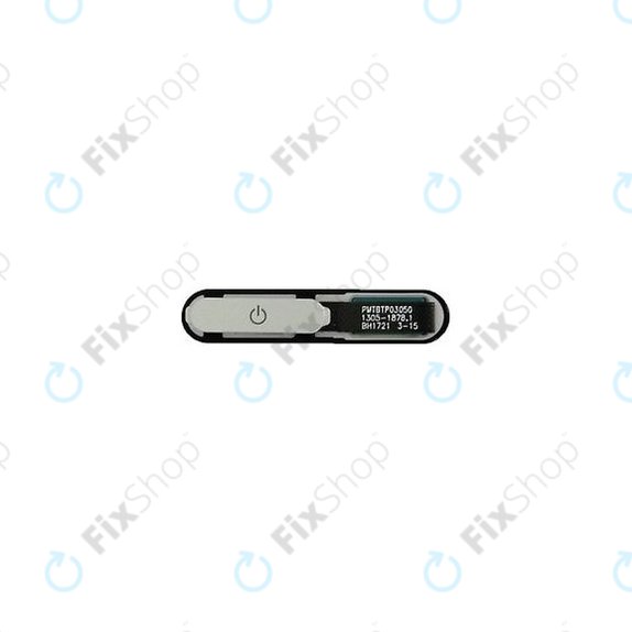 Sony Xperia XZ1 Compact G8441 - Capteur d'empreintes digitales (Argent) - 1310-0321 Genuine Service Pack