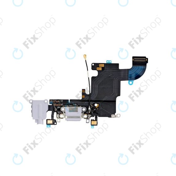 Apple iPhone 6S - Connecteur de charge + Câble flexible (Space Gray)