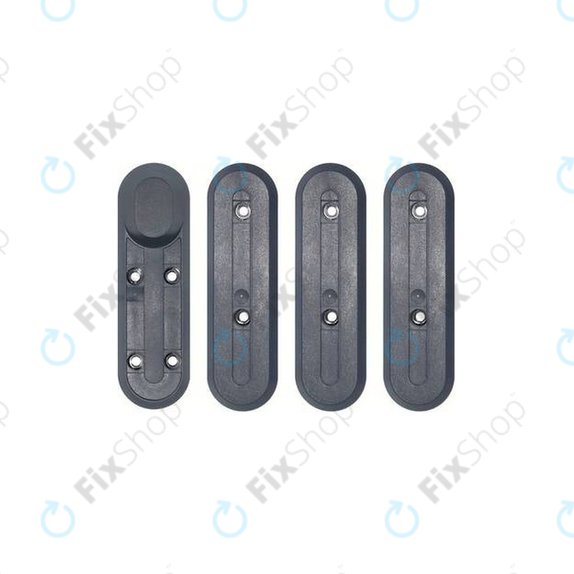 Xiaomi Mi Electric Scooter 1S, 2 M365, Essential, Pro, Pro 2 - Cache de fourche avant et arriere décoratif (Black)