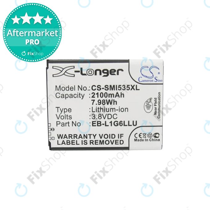 Samsung Galaxy S3 i9300 - Batterie EB-L1G6LLU 2100mAh HQ