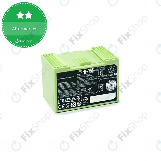 iRobot Roomba e-series, i-series - Batterie ABL-D1, 4624864, ABL-D2 Li-Ion 14.4V 3000mAh