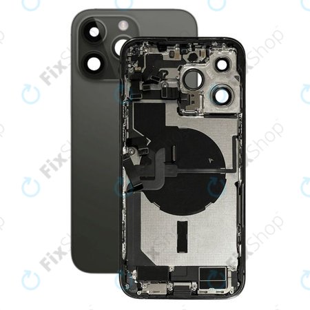 Apple iPhone 14 Pro Max - Petites pièces du boîtier arrière (noir sidéral)