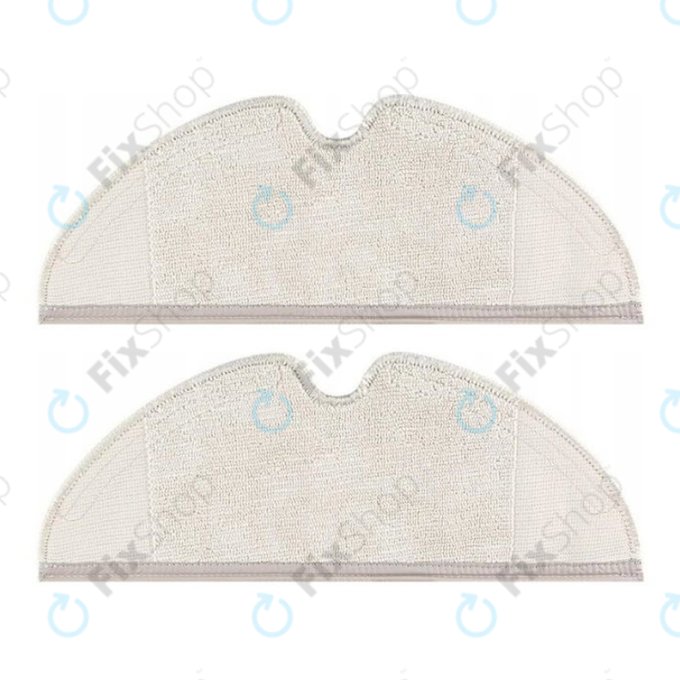 Chiffon de vadrouille, 2 pièces pour Xiaomi Roborock S5-series, S6-series, Q5-series, Q7-series, Q8 Max-series, E-series, Xiaowa E2, E3
