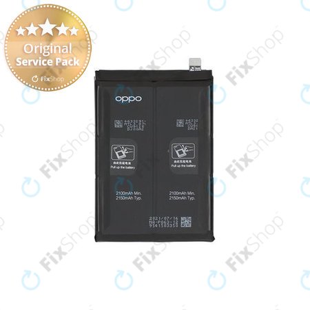 Oppo Reno 6 5G CPH2251 - Batterie BLP863 2150mAh - 4907758 Genuine Service Pack