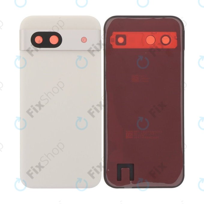 Google Pixel 8a - Cache batterie complet (Porcelain)