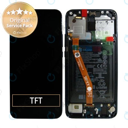 Huawei Mate 20 Lite - Écran LCD + Ecran Tactile + Cadre + Batterie (Noir) - 02352DKK, 02352GTW