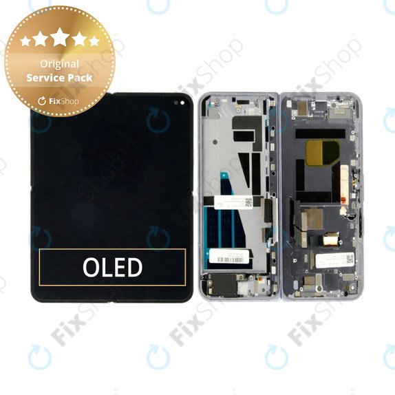 Écran pour Google Pixel 10 Pro Fold, Inner, Moonstone, tactile sans cadre, G949-01522-00, Genuine Service Pack