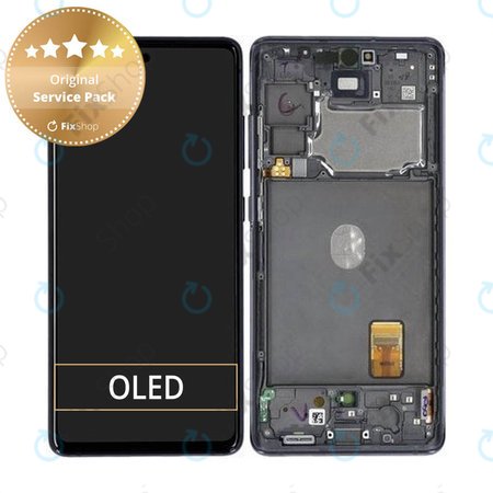 Samsung Galaxy S20 FE 5G G781B - Écran LCD + Écran Tactile + Cadre (Cloud Navy) - GH82-24214A, GH82-24215A, GH82-29056A, GH82-31320A Genuine Service Pack