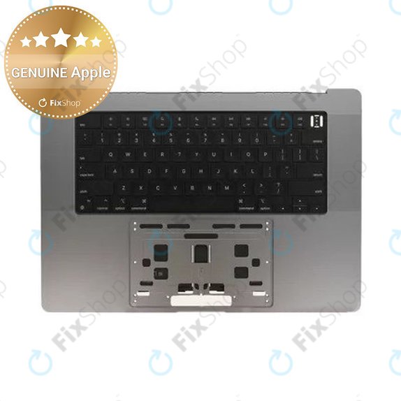Cadre supérieur clavier pour MacBook Pro 16" A2780 (2023), avec clavier US et batterie, Space Gray, 661-32189, Genuine Apple
