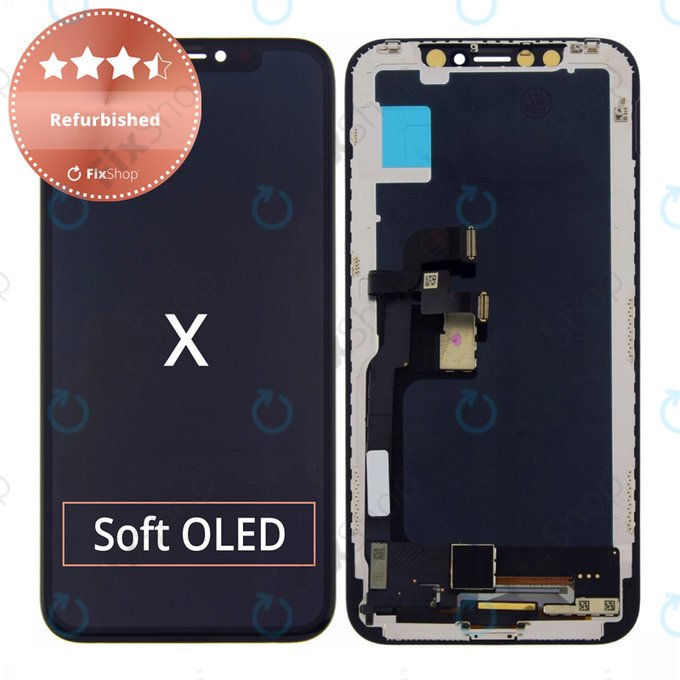 Apple iPhone X - Écran LCD + Écran Tactile + Cadre Refurbished