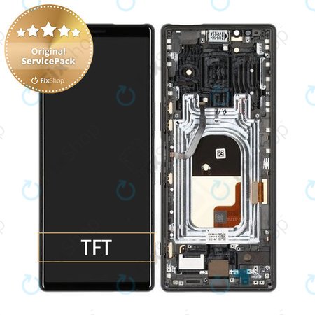 Sony Xperia 1 - Écran LCD + Tactile (Noir) - 1319-0227 Genuine Service Pack