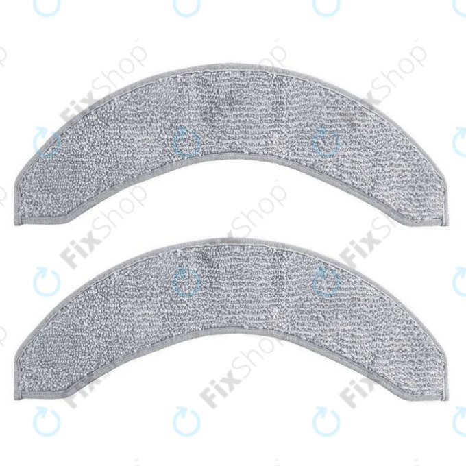 Chiffon de vadrouille, 2 pièces, Microfibre pour iRobot Roomba Combo j7, j7+, j9+