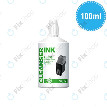 Nettoyant INK - Préparé Liquide pour Cartouches et Têtes d'Impression - 100ml