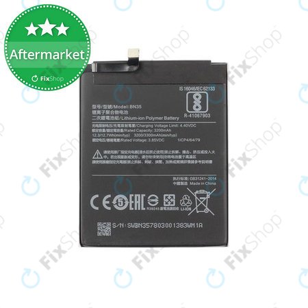 Xiaomi Redmi 5 - Batterie BN35 3300mAh