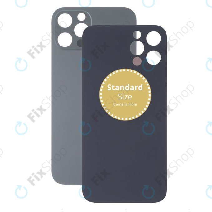 Apple iPhone 13 Pro Max - Verre du boîtier arrière (Graphite)