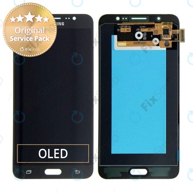 Samsung Galaxy J7 J710FN (2016) - Écran LCD + Écran Tactile (Noir) - GH97-18855B Genuine Service Pack