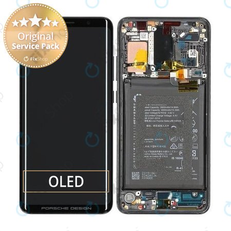 Huawei Mate 20 RS - Écran LCD + Ecran Tactile + Cadre + Batterie (Noir) - 02351XWW