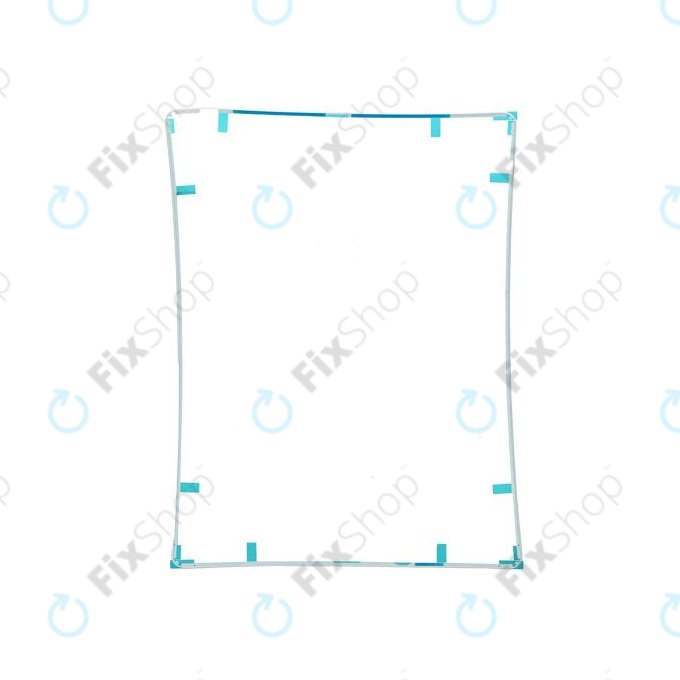 Apple iPad 2 - Cadre en plastique sous vitre tactile (Blanc)