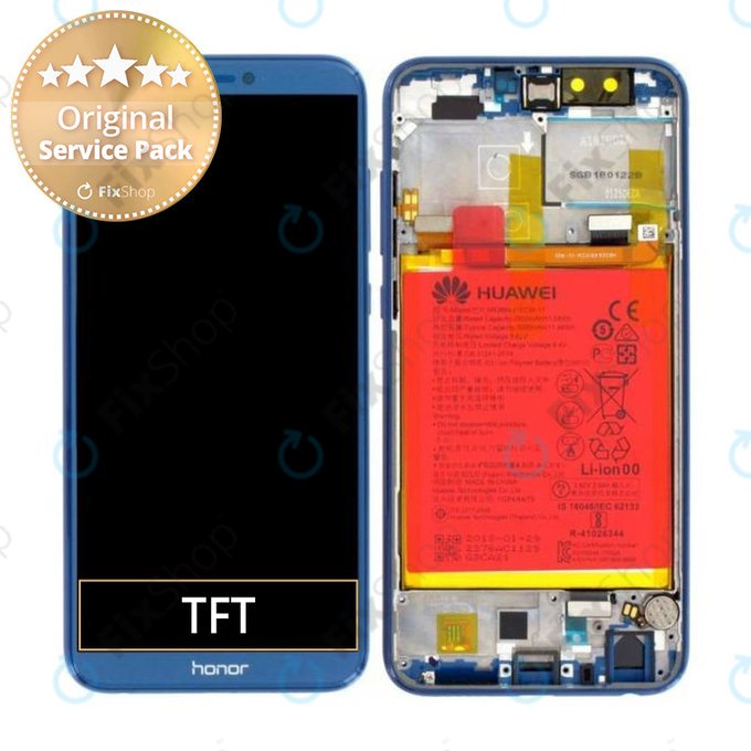 Huawei Honor 9 Lite - Écran LCD + Ecran Tactile + Cadre + Batterie (Bleu Saphir) - 02351SNQ