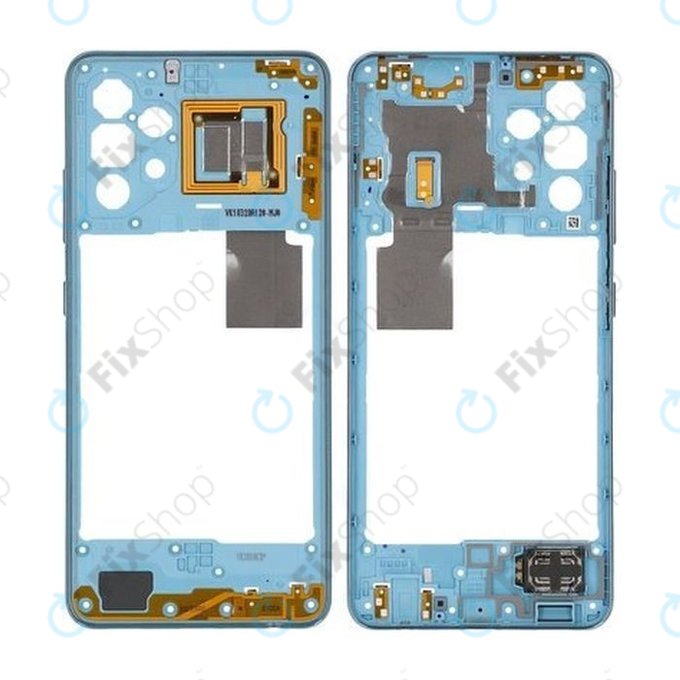 Samsung Galaxy A32 4G A325F - Cadre central (bleu génial) - GH97-26181C Genuine Service Pack