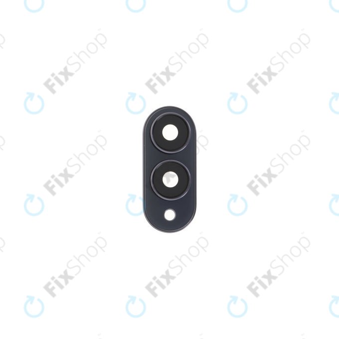 Samsung Galaxy S25 Edge - Objectif de caméra arrière + cadre (Titanium Jetblack)