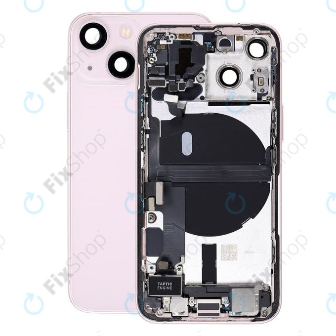 Apple iPhone 13 Mini - Petites pièces du boîtier arrière (rose)