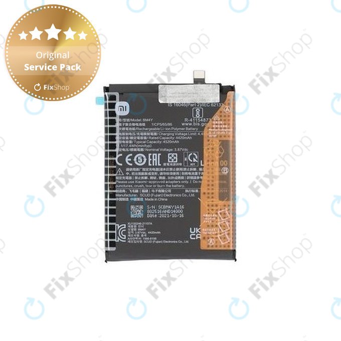 Xiaomi Mi 11i, Poco F3 - Batterie BM4Y 4520mAh - 460200005B5S Genuine Service Pack